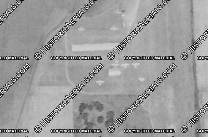 Spencer Landing Field - 1964 Aerial (newer photo)